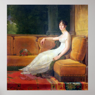 Póster Emperatriz Josephine en Malmaison, c.1801