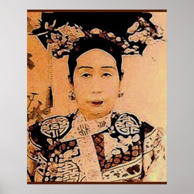Póster Emperatriz viuda de China (Frente)