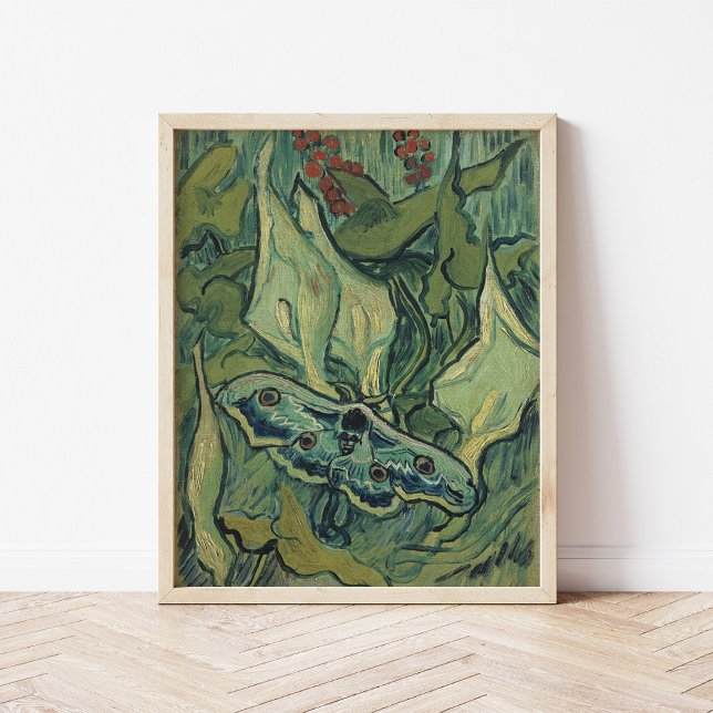 Póster Emperor Moth | Vincent van Gogh (Subido por el creador)