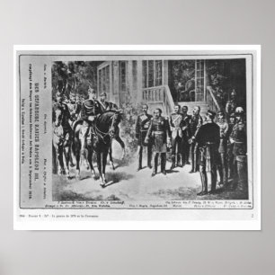 Póster Emperor Napoleon III and Kaiser Wilhelm I