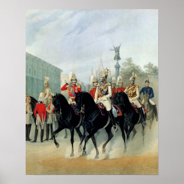Póster Emperor Nicholas I  and Grand Duke Alexander (Frente)