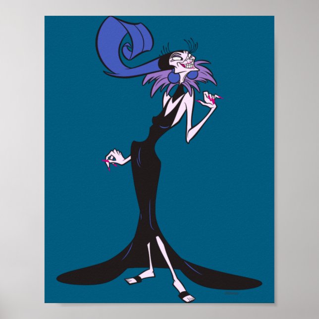Póster Emperors New Groove Yzma  (Frente)