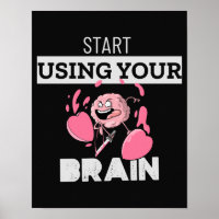 Empieza a usar tu cerebro | Divertido diseño cereb