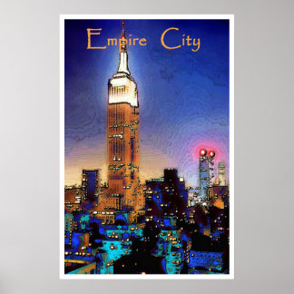 Póster Empire City, poster