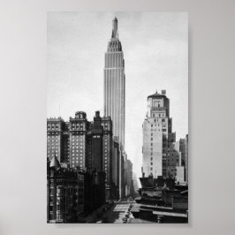 Póster Empire State Building - 1931