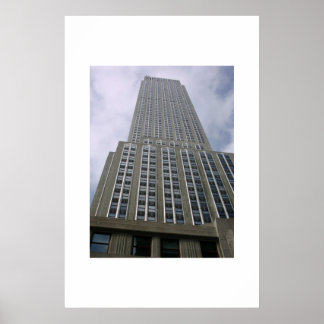 Póster Empire State Building NYC