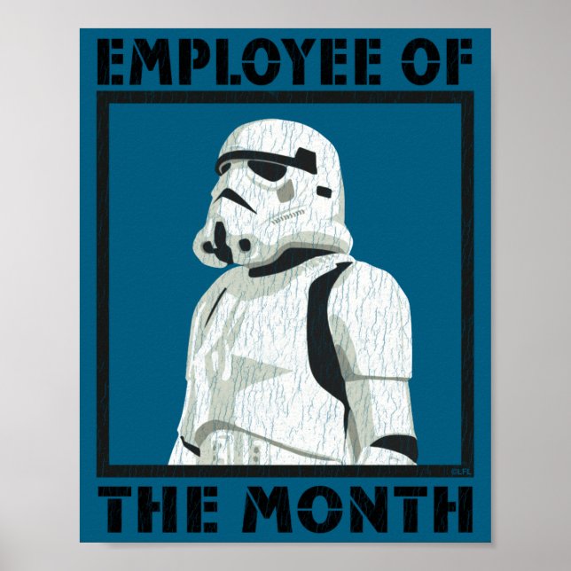 Póster Employee Of The Month Trooper  (Frente)