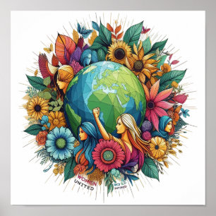 Póster Empoderamiento de la mujer