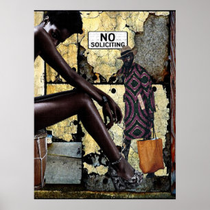 Póster "Empoderamiento y resiliencia: sin solicitud"