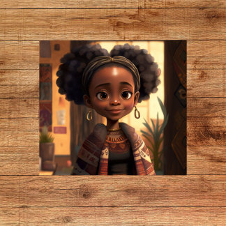 Póster Empoderando a los jóvenes Chicas negros: Celebrand