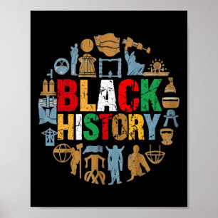Póster Empoderando el Mes de la Historia Negra Wear 2