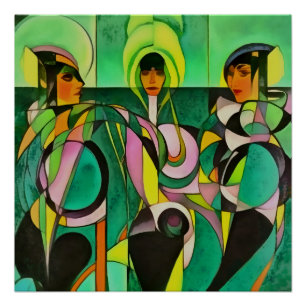 Póster Empowerment Equity Abstract Art