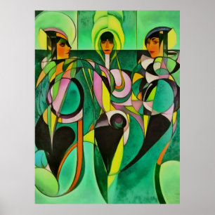Póster Empowerment Equity Abstract Art