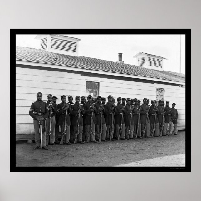 Póster Empresa afroamericana E 1865 (Frente)