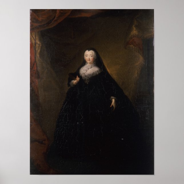 Póster Empress Elizabeth in Black Domino, 1748 (Frente)