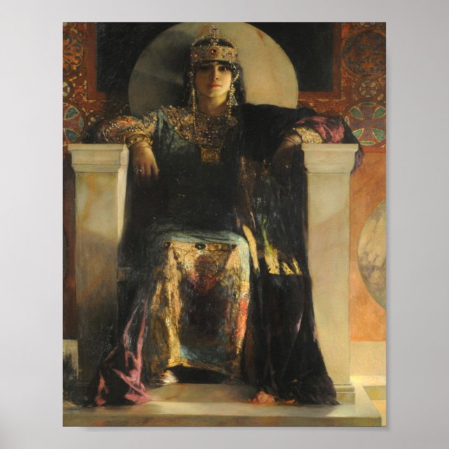 Póster Empress Theodora - Benjamin Constant - 1886 (Frente)