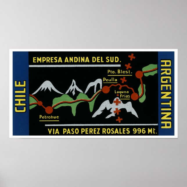 Póster Empressa Andina Del Sud (Frente)