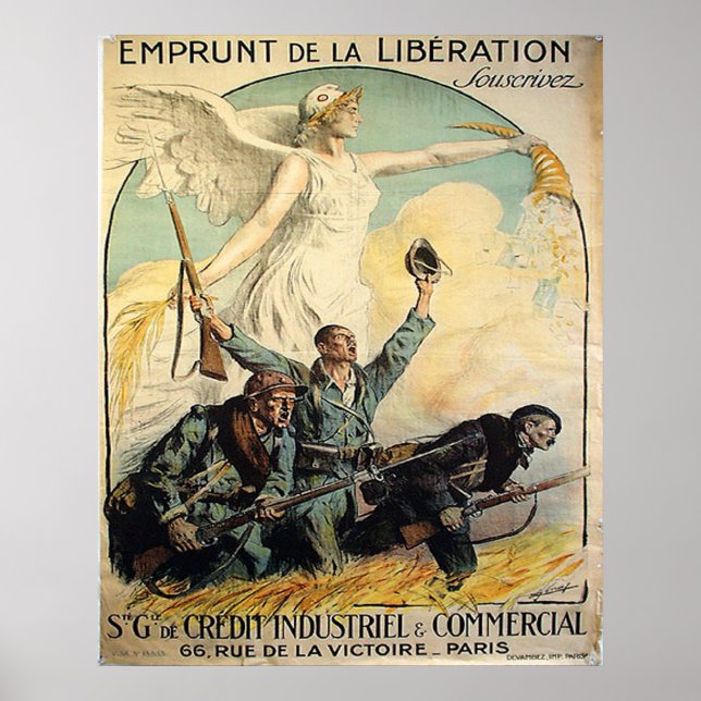 Póster Emprunt de la Liberation (Frente)