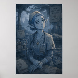 Póster Emptiness / Nurse / Field Hospital