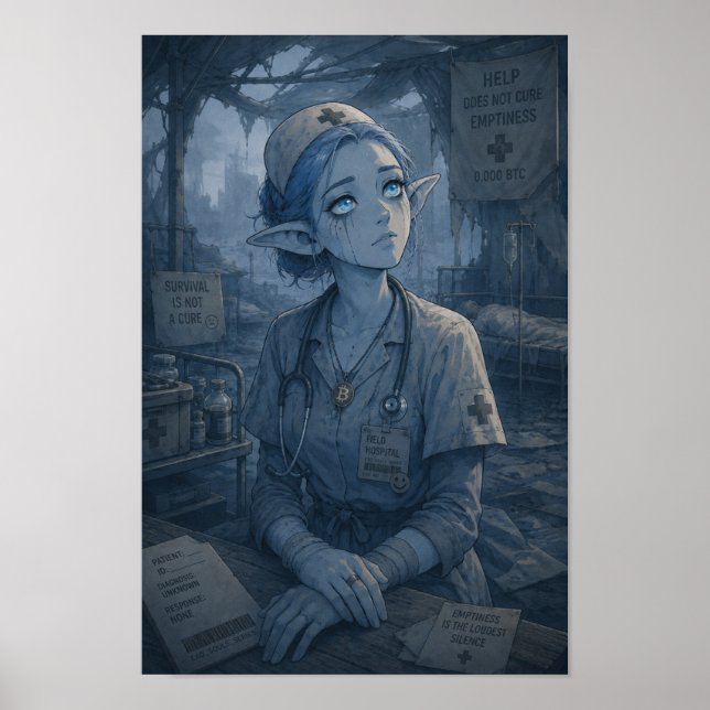 Póster Emptiness / Nurse / Field Hospital (Frente)