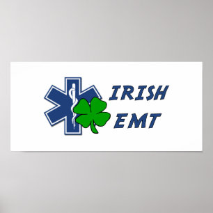 Póster EMT irlandés