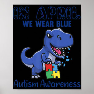 Póster En Abril Usamos El Mes De Concienciación Sobre El 