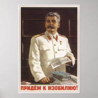 Póster En adelante a la abundancia