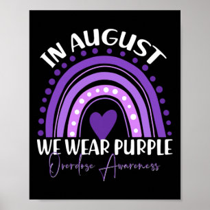 Póster En Agosto, Llevamos Un Mes De Conciencia Sobre La