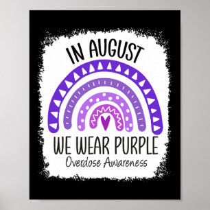 Póster En Agosto, Llevamos Un Mes De Conciencia Sobre La 