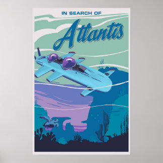 Póster En busca de Atlantis