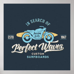 Póster En busca del poster perfecto de las ondas