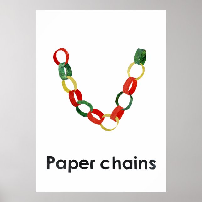 Póster En - Cadenas de papel (Frente)