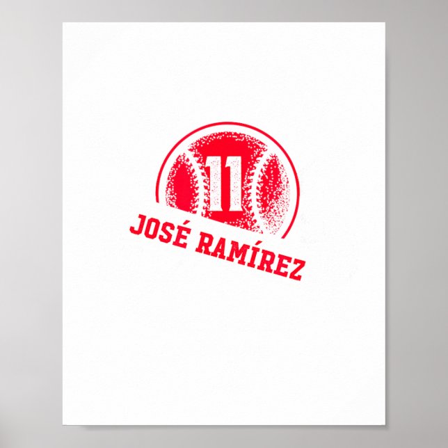 Póster En Casa Jose Ramirez Mlbpa Mlb (Frente)