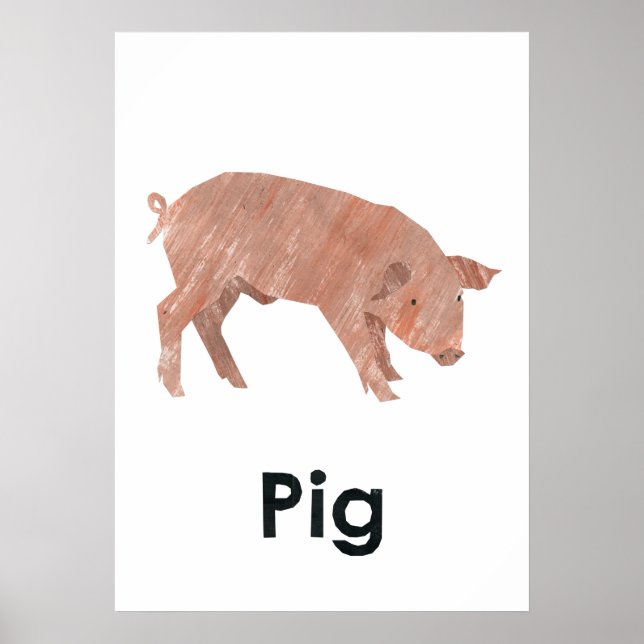 Póster En - Cerdo (Frente)