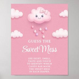Póster En Cloud Nueve Trendy Adivina El juego Sweet Mess