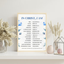En Cristo Yo Soy – Versículo de la Biblia de Ident