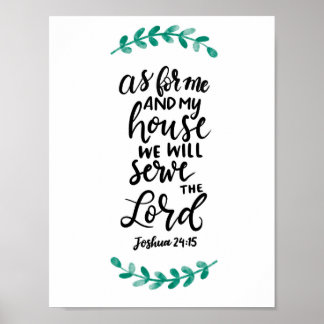 Póster En cuanto a mí y a mi Poster de la casa