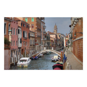 Póster En Dorsoduro, Venecia Italia