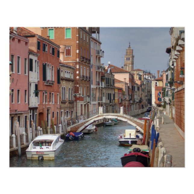 Póster En Dorsoduro, Venecia Italia (Anverso)