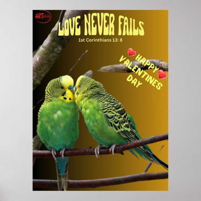 Póster En el amor, el silencio habla volúmenes (Frente)