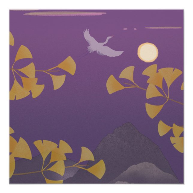 Póster En el atardecer (Anverso)