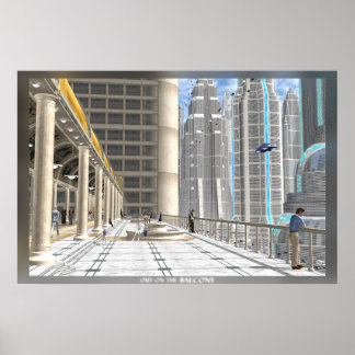 Póster En El Balcón