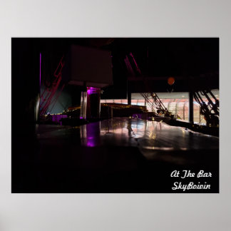 Póster en el bar