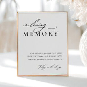 Póster En el Boda de memoria amorosa