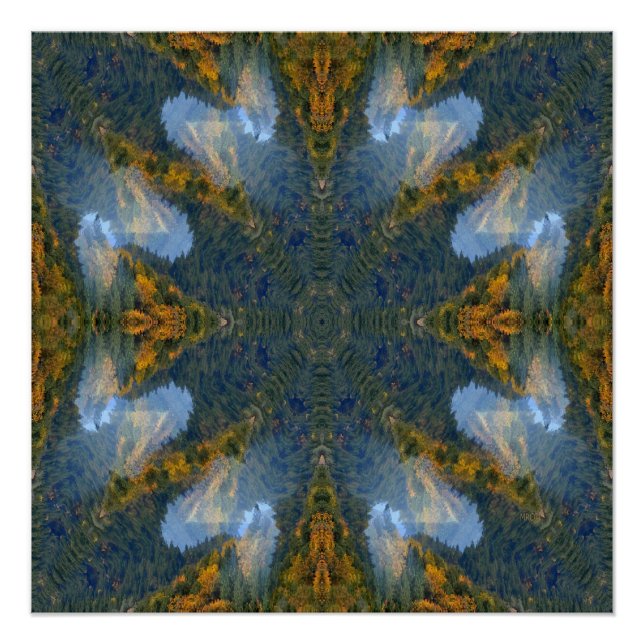 Póster En el bosque... (Anverso)