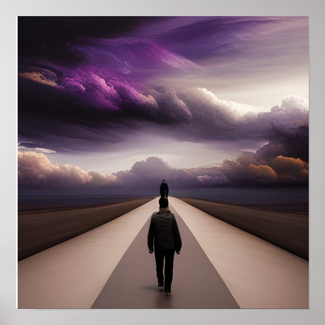 Póster En El Camino A Mi Propio (Frente)