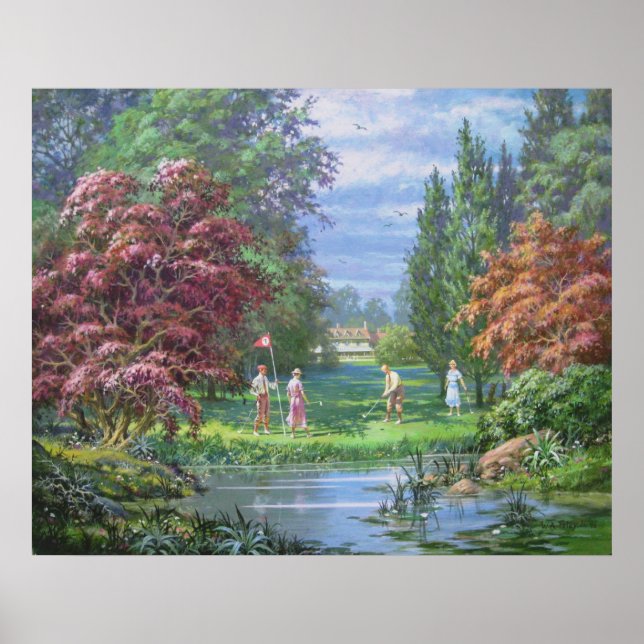 Póster En el campo (Frente)