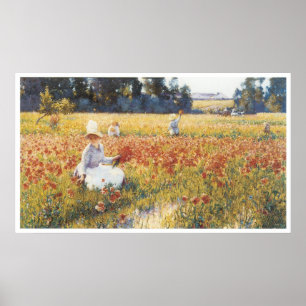 Póster En el campo de Flandes - donde duermen los