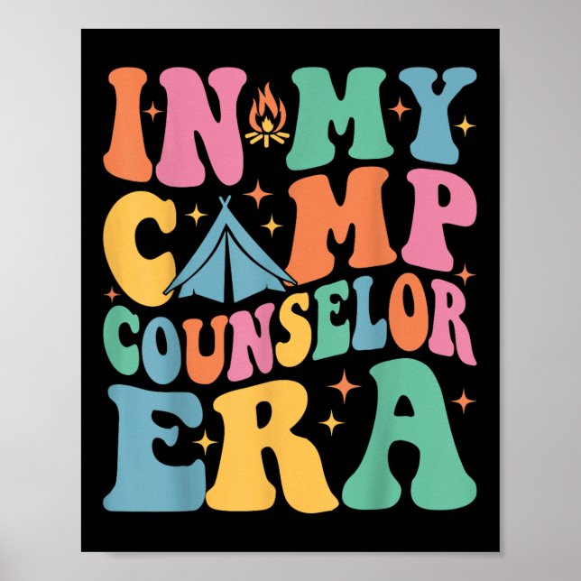 Póster En el campo de golf Era Groovy Counselor (Frente)