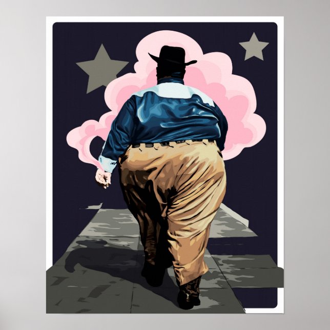 Póster En el corazón de Texas (Frente)